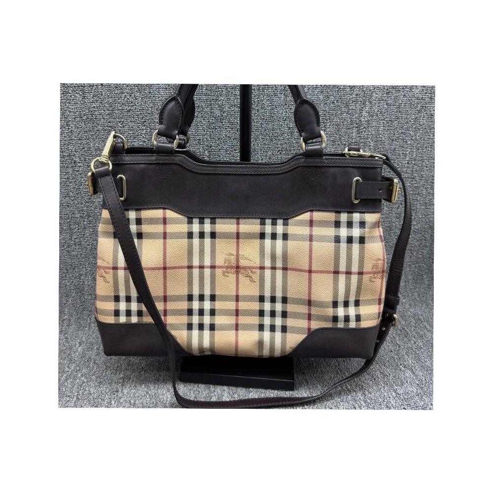 Burberry Leather Hand Bag 475-073125 - Picture 2 of 14